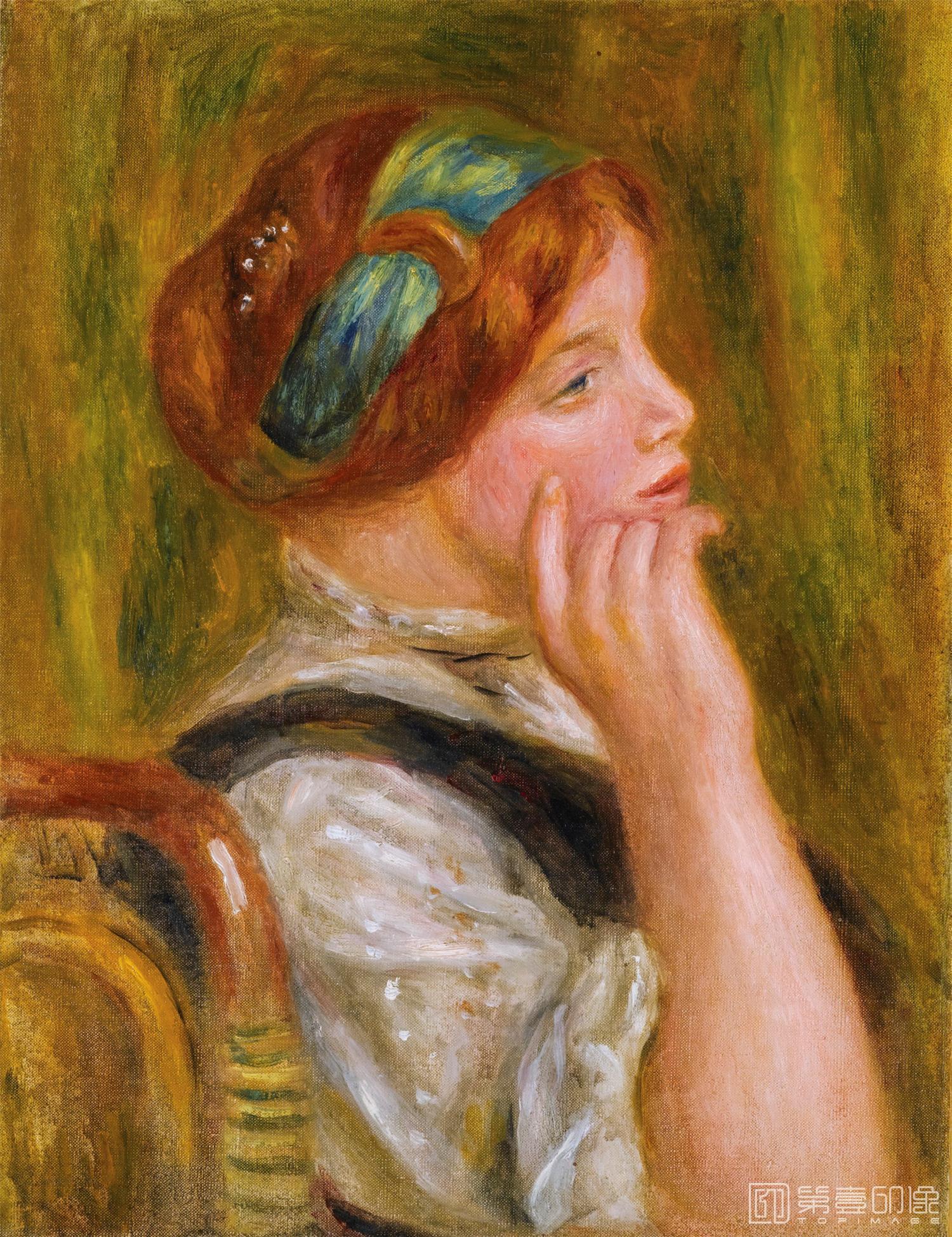 油画-PORTRAITDEFEMME2